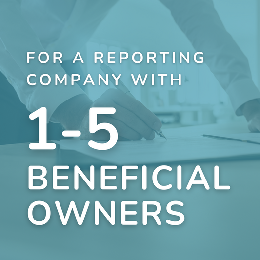 BOI Compliance Package | 1-5 Beneficial Owners