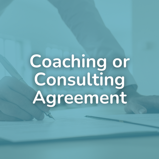 Coaching or Consulting Agreement